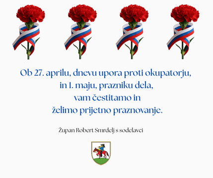 praznično voščilo