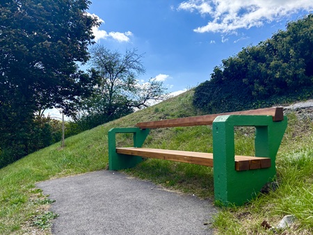 Obnova klopi na Habjanovem hribu 