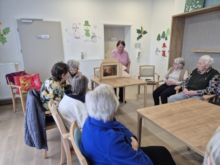 kamišibaj v SeneCuri Pivka