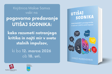 Predstavitev knjige UTIŠAJ SODNIKA