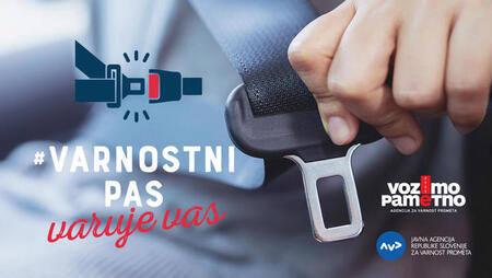 ozaveščanje o uporabi varnostnega pasu