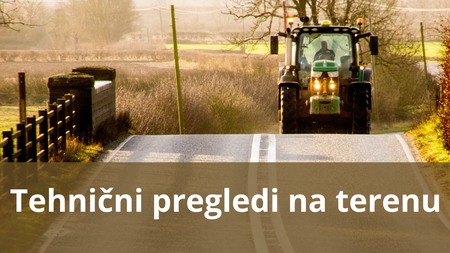tehnični pregledi na terenu