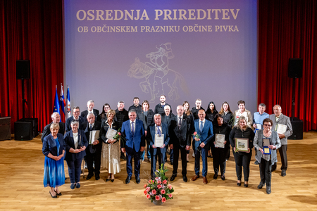 občinski nagrajenci za leto 2026