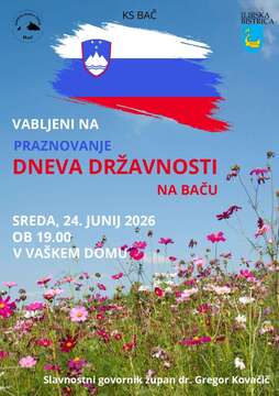 Vabilo na praznovanje ob dnevu državnosti 