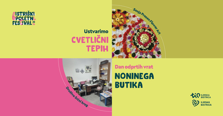 Ustvarimo cvetlični tepih in Dan odprtih vrat Noninega butika