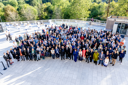 Skupinska fotografija udeležencev; foto: Valter Leban