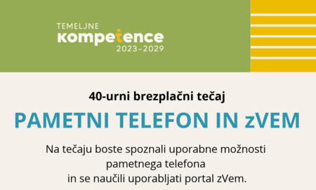 Pametni telefon in zVEM - Pivka vabilo