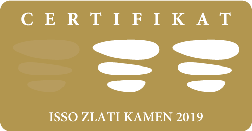 Zlati certifikat ISSO 2019