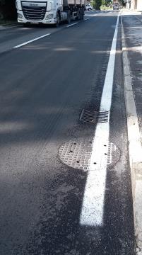 Sanacija pokrovov jaškov kanalizacije na Kolodvorski cesti v Pivki