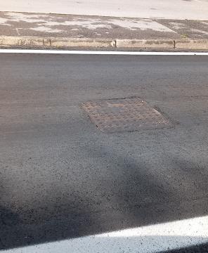 Sanacija pokrovov jaškov kanalizacije na Kolodvorski cesti v Pivki