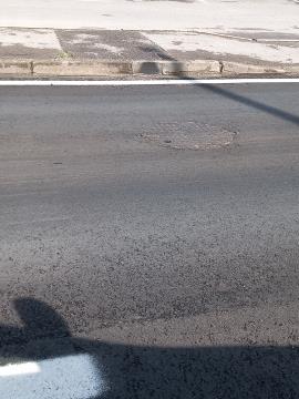 Sanacija pokrovov jaškov kanalizacije na Kolodvorski cesti v Pivki