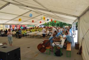 Udeleženci lanskega srečanja v Svetem Petru iz Pivke